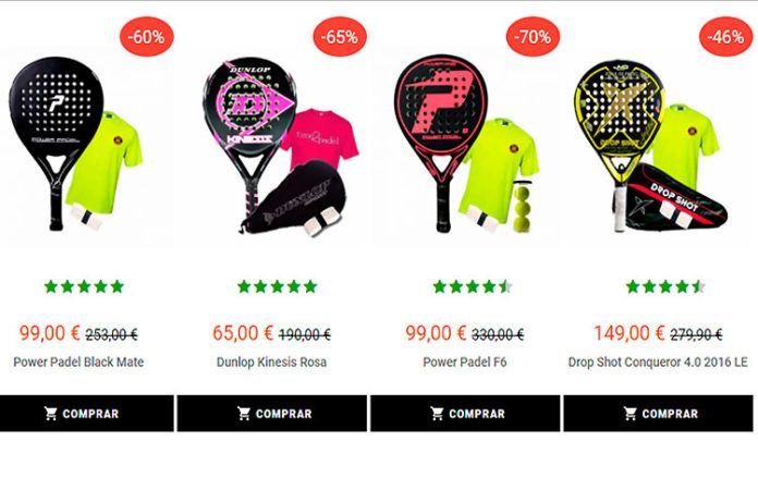 Precio y calidad pueden aliarse: palas de pádel baratas en Time2Padel