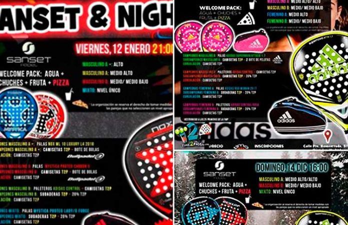 Estrena tus regalos de Reyes junto a Torneos Time2Padel