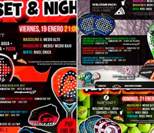 Calendario de Torneos Time2Padel