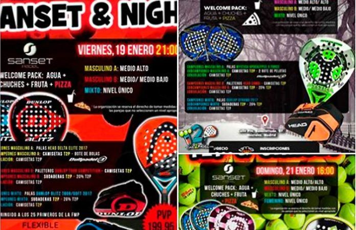 Calendario de Torneos Time2Padel