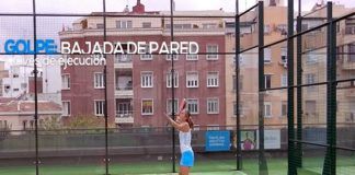 パデルとプント: パドルテニスにおける壁の下降