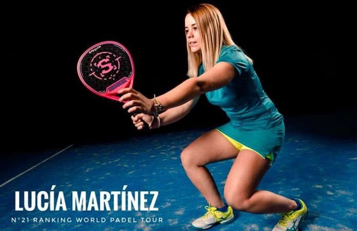 Lucía Martínez, primera ‘abanderada’ de Shooter Padel