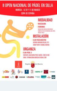 Murcia, plats för den sjunde omgången av Spanish Wheelchair Paddle Cup