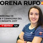 Lorena Rufo, quinto fichaje para el Equipo Junior de Varlion