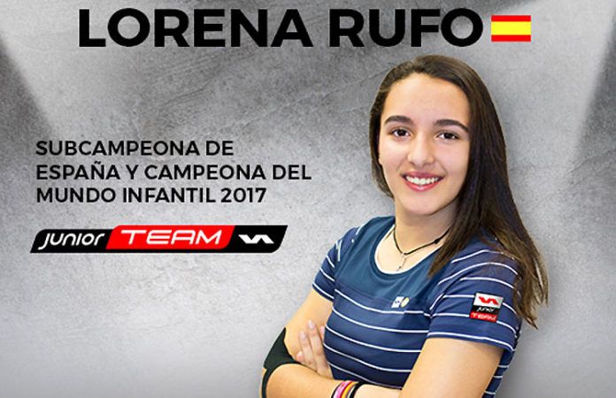 Lorena Rufo, quinto fichaje para el Equipo Junior de Varlion