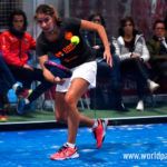 Estrella Damm Catalunya Master: Alix Collombon, in action (World Pádel Tour)