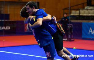 Estrella Damm Catalunya Master 2018: Juan Lebron-Juan Cruz Belluati, in actie