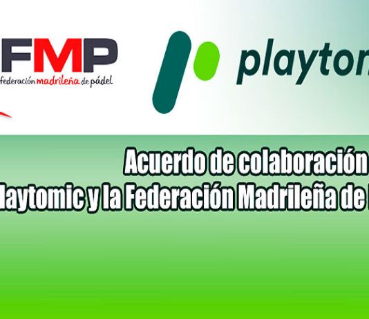 Federación Madrileña y Playtomic: Unión para clasificar por niveles a los jugadores amateur
