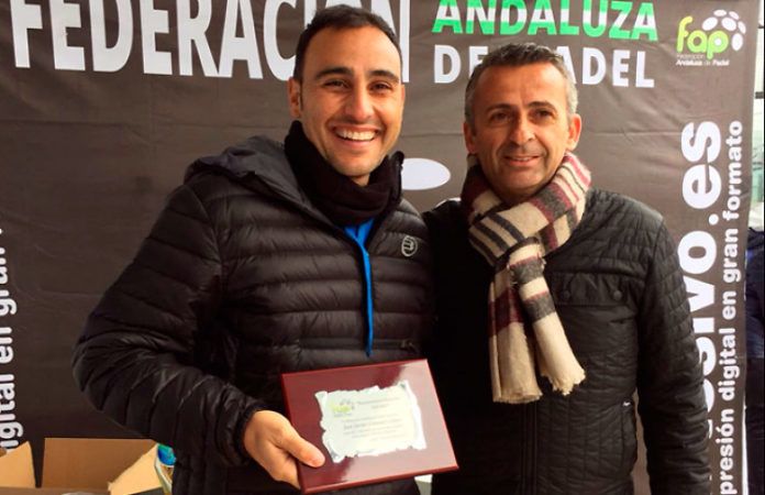El pádel andaluz premia a Javier Limones