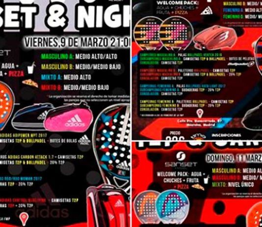 Nuevo fin de semana repleto de pádel junto a Torneos Time2Padel Nuevo fin de semana repleto de pádel junto a Torneos Time2Padel