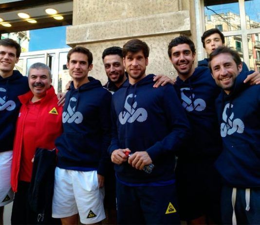 Vibor-A-laget, redo att börja sitt anfall mot det spanska lagmästerskapet