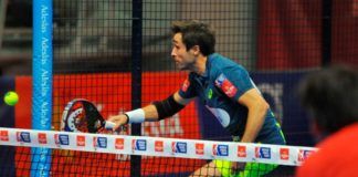 Fernando Belasteguín, en acción en el Estrella Damm Alicante Open 2018 (World Padel Tour)