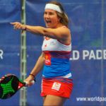 Estrella Damm Alicante Open 2018: Carolina Navarro, em ação (World Padel Tour)