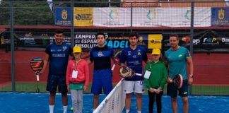 Aday Santana-Nacho Gadea, en acción en el Cpto de España Absoluto 2018