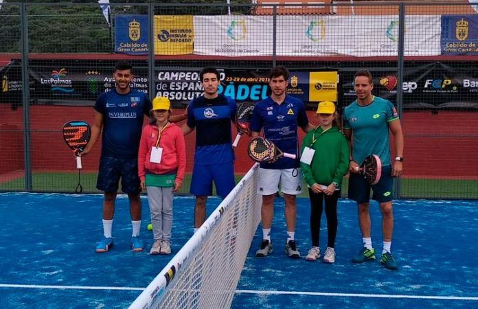 Aday Santana-Nacho Gadea, en acción en el Cpto de España Absoluto 2018