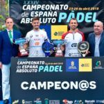 Rico-Ruiz y Serna-Díaz, nuevos monarcas del pádel español