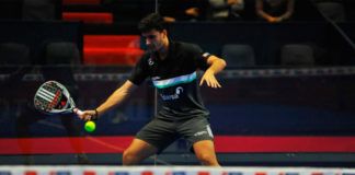 Estrella Damm Alicante Open 2018: Ale Galán, en acción (World Padel Tour)