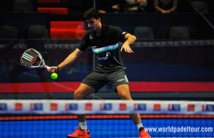 Estrella Damm Alicante Open 2018: Ale Galán, en acción (World Padel Tour)