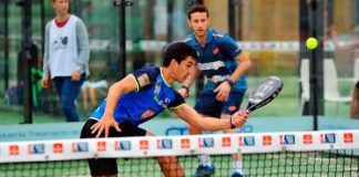 Estrella Damm Alicante Open 2018: José Carlos Gaspar, en acción (World Padel Tour)