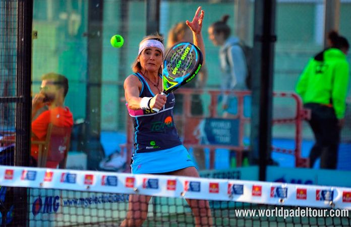 Estrella Damm Alicante Open 2018: Eva Gayoso, en acción (World Padel Tour)