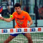 Estrella Damm Alicante Open 2018: Javier Martínez, en acción (World Padel Tour)
