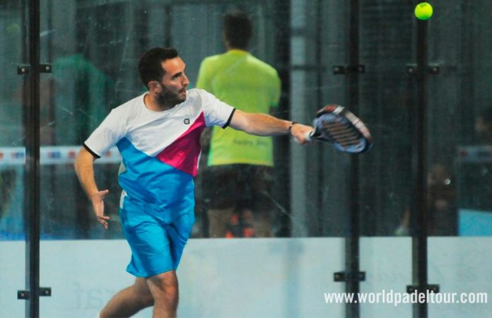 Estrella Damm Zaragoza Open 2018: Kike Lagarejos, en acción