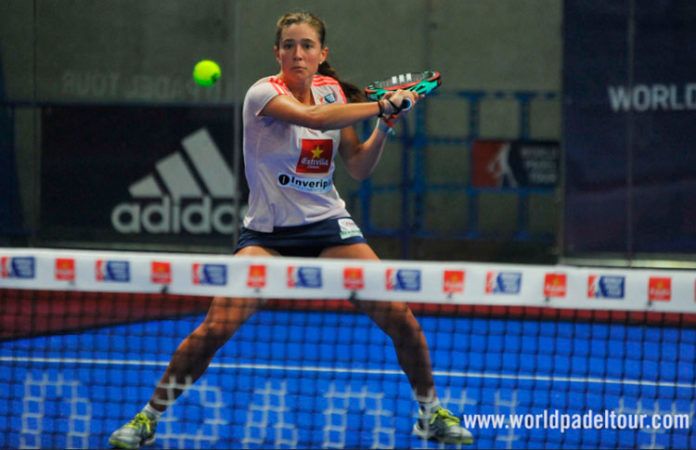 marta Estrella Damm Alicante Open 2018: Marta Ortega, en acción (World Padel Tour)