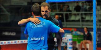 Estrella Damm Alicante Open 2018: Juan Martín Díaz-Paquito Navarro, en acción (World Padel Tour)