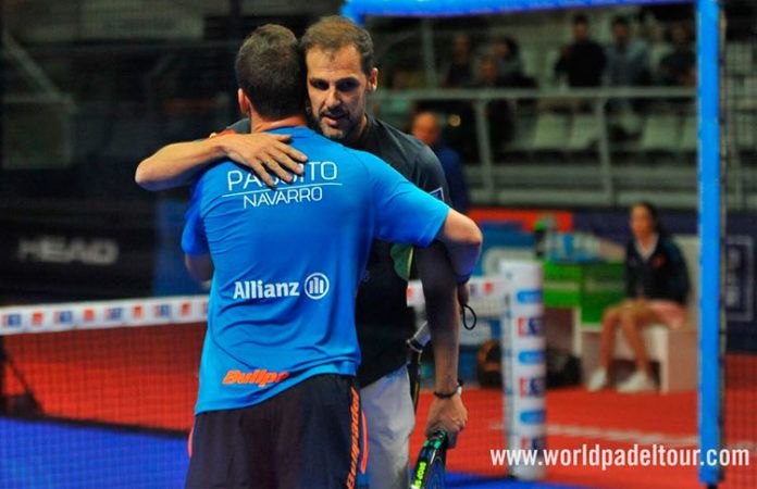 paquito Estrella Damm Alicante Open 2018: Juan Martín Díaz-Paquito Navarro, en acción (World Padel Tour)