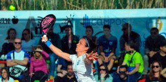 Estrella Damm Alicante Open 2018: Patty Llaguno-Eli Amatriain, en acción (World Padel Tour)