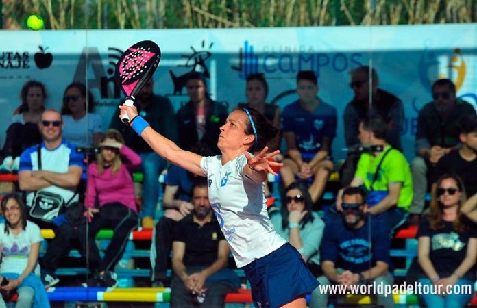 Estrella Damm Alicante Open 2018: Patty Llaguno-Eli Amatriain, en acción (World Padel Tour)
