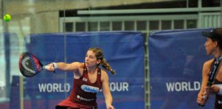 Estrella Damm Alicante Open 2018: Alejandra Salazar, en acción (World Padel Tour)