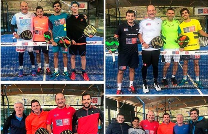 Grandes jugadores se dejan ver en el Club Padel Tennis Soleil