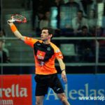 Estrella Damm Alicante Open 2018: Franco Stupaczuk, in azione (World Padel Tour)