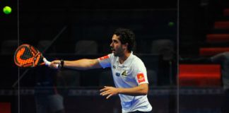 Estrella Damm Alicante Open 2018: Martín Sánchez Piñeiro, en acción (World Padel Tour)
