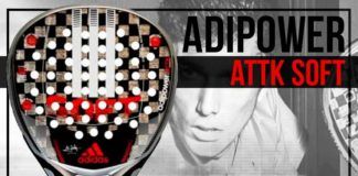 Die Schaufeln der Stars: Adidas Adipower ATTK Soft 1.8, Padel der letzten Generation für Ale Galán