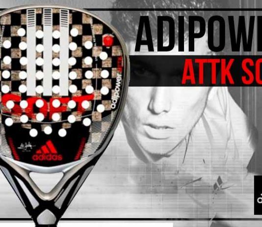 Die Schaufeln der Stars: Adidas Adipower ATTK Soft 1.8, Padel der letzten Generation für Ale Galán