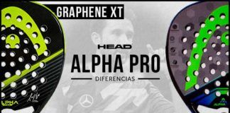 Las principales diferencias entre las palas HEAD Alpha Pro 2016 y 2018 de Sanyo Gutiérrez