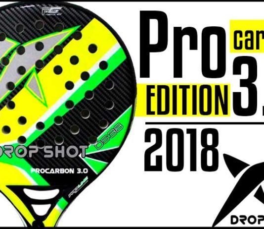 La última sorpresa de Oferta Pala Padel: Drop Shot Pro Carbon Edition 3.0 con una rebaja del 70%