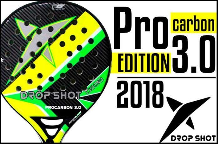 La última sorpresa de Oferta Pala Padel: Drop Shot Pro Carbon Edition 3.0 con una rebaja del 70%