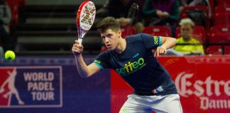 Estrella Damm Zaragoza Open 2018: Agustín Tapia, nuevo Embajador de Setteo, en acción