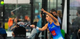 Estrella Damm Zaragoza Open 2018: Delfina Brea, en acción