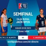 Segueix les semifinals del Caixa Rural Jaén Open, EN DIRECTE