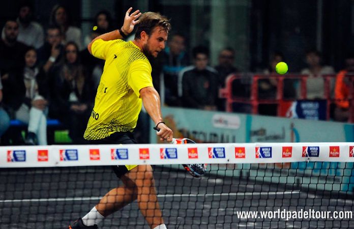 Estrella Damm Zaragoza Open 2018: Ernesto Moreno, en acción
