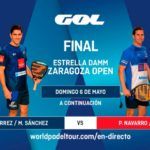 Följ finalerna i Estrella Damm Zaragoza Open, LIVE