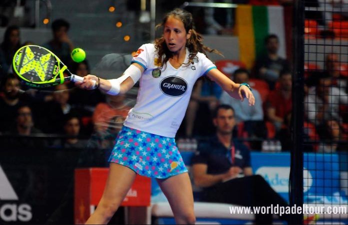Estrella Damm Zaragoza Open: Gemma Triay, en acción
