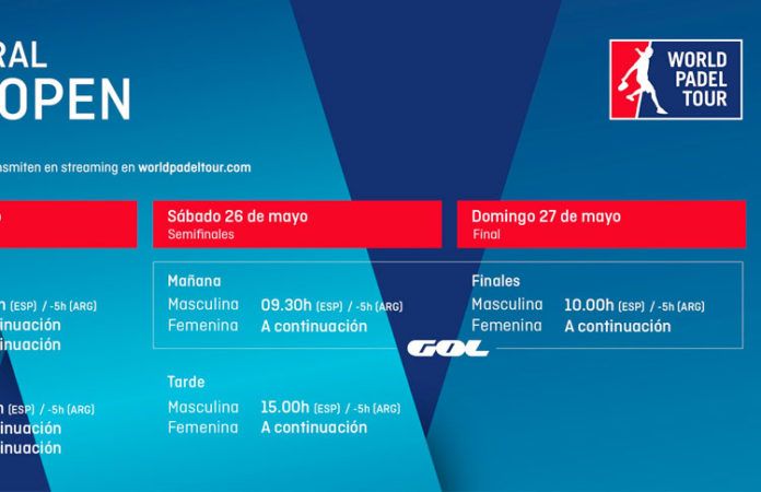 Un fin de semana repleto de pádel en directo gracias a World Padel Tour