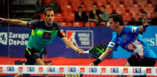 Estrella Damm Zaragoza Open: Juan Martín Díaz-Paquito Navarro, en acción
