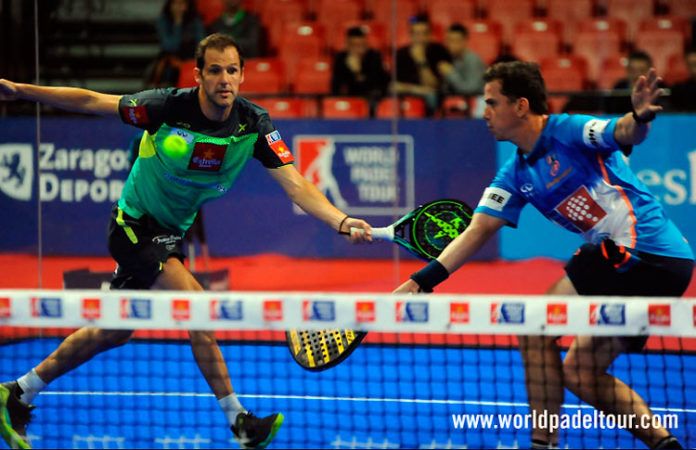 Estrella Damm Zaragoza Open: Juan Martín Díaz-Paquito Navarro, en acción