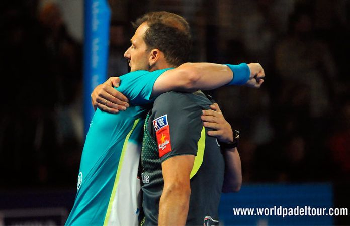 Juan Martín Díaz-Paquito Navarro, en acción en el Caja Rural Jaén Open 2018